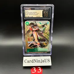 CGC PRISTINE 10 Ryuma P-072 One Piece card Promo P Best Selection Vol. 3 JPN 33 - Image 1