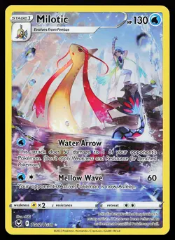 Milotic TG02/TG30 Ultra Rare Silver Tempest Pokemon Card - Image 1