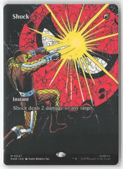 Shock (Borderless) M Marvel Universe Eternal-Legal 27 NM Non Foil - Image 1