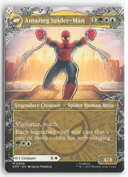 Shock (Borderless) M Marvel Universe Eternal-Legal 27 NM Non Foil - Image 2