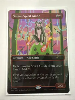 Simian Spirit Guide (Rainbow Foil) Secret Lair Drop Foil - Image 1