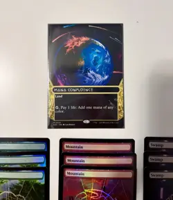 Magic The Gathering Land Lot. Mana Confluence. Spider-Man FullArt Foil Lands. NM - Image 2