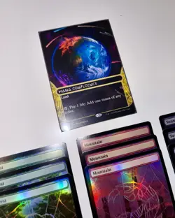 Magic The Gathering Land Lot. Mana Confluence. Spider-Man FullArt Foil Lands. NM - Image 4