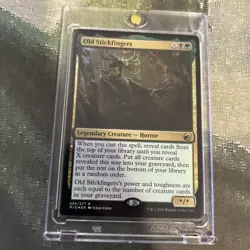 MTG Old Stickfingers (Foil) - Innistrad: Midnight Hunt (MID) #234 MTG - Image 5
