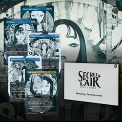 Magic the Gathering MTG Secret Lair - Featuring: Peach Momoko Non Foil - Image 1