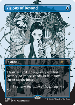 Magic the Gathering MTG Secret Lair - Featuring: Peach Momoko Non Foil - Image 5