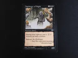 Harbinger of Night LP [Mirage] #1 Mtg Magic Free Tracking! - Image 1