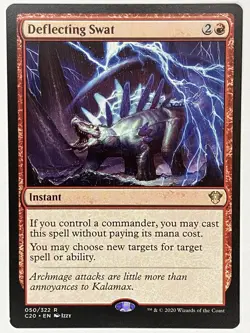 Deflecting Swat NM Commander 2020 050/322 MTG Regular - Image 1