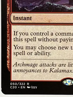 Deflecting Swat NM Commander 2020 050/322 MTG Regular - Image 5