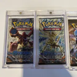 💥Pokemon XY Steam Siege English Booster Pack X4 In Cases💨 - Image 2