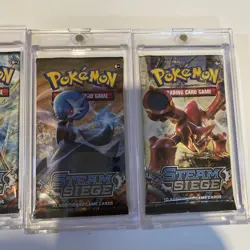 💥Pokemon XY Steam Siege English Booster Pack X4 In Cases💨 - Image 3