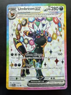 Pokemon Umbreon and Espeon Black Star Promo SVP175 SVP176 Figure Collection (NM) - Image 2