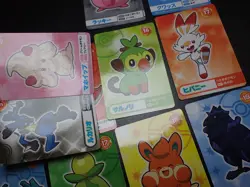 Pokemon Bandai Namco Amusement Mega Get Card x16 Garchomp Skarmory etc #4804 - Image 3