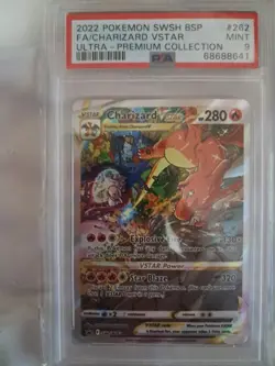 Pokemon Charizard VSTAR SWSH262 Ultra Premium Collection PSA 9 Mint - Image 1