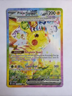 Pokemon Pikachu EX 238/191 Special Illustration Holo Surging Sparks - Image 1