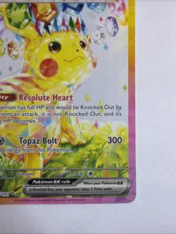 Pokemon Pikachu EX 238/191 Special Illustration Holo Surging Sparks - Image 4