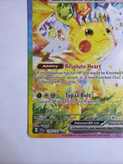 Pokemon Pikachu EX 238/191 Special Illustration Holo Surging Sparks - Image 5