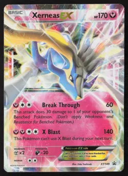 2016 Pokemon Black Star Promo Xerneas EX #XY149 ES6 - Image 1