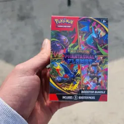 Pokemon TCG Booster Bundle Box Mega Evolution Phantasmal Flames - Image 1