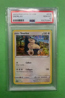Pokemon Classic Collection Snorlax Holo CLV 016/034 PSA 10 - Image 1