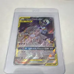 Pokemon Solgaleo & Lunala GX 216/236 Ultra Rare Full Art Cosmic Eclipse EN - Image 1