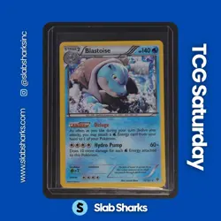 2013 POKEMON BLACK & WHITE PLASMA BLAST #16/101 BLASTOISE HOLO - Image 1