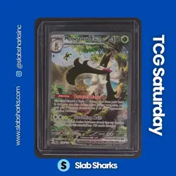 2023 POKEMON SV PALDEA EVOLVED #256/193 MEOWSCARADA EX SPECIAL ILLUSTRATION RARE - Image 1