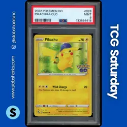 2022 POKEMON SWORD & SHIELD POKEMON GO #028/078 PIKACHU PSA 9 - Image 1