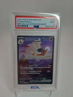 2023 pokemon mew en charizard ex Special illustration rare PSA 9 - Image 1