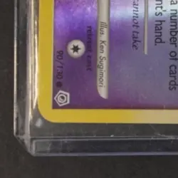 2007 POKEMON DIAMOND & PEARL MYSTERIOUS TREASURES #30/123 MR. MIME REVERSE HOLO - Image 4