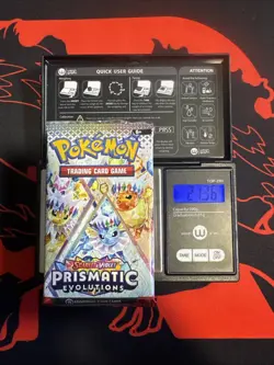 21.36g Heavy - Pokemon TCG S&V - Prismatic Evolution Booster Pack! Semi GOD U - Image 1