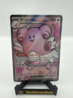 Pokemon TCG Blissey ex 201/167 Twilight Masquerade Full Art Ultra Rare Holo - Image 1