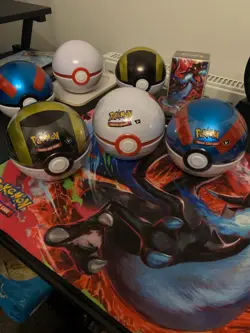 x3 Pokemon TCG Poke Ball Tin Q4 2025 D25 New Sealed - DESTINED/SURGING/JOURNEY - Image 4