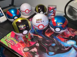 x3 Pokemon TCG Poke Ball Tin Q4 2025 D25 New Sealed - DESTINED/SURGING/JOURNEY - Image 5