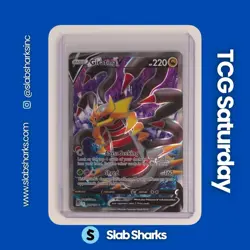 2022 POKEMON SWORD & SHIELD LOST ORIGIN #185/196 GIRATINA V FULL ART - Image 1