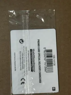 Special Delivery Charizard SWSH075 Sealed Promo Sword & Shield Holo - Image 4