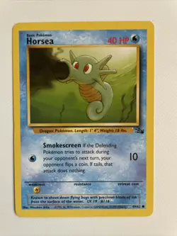 Horsea 49/62 Fossil Near Mint 1999 Pokemon - Image 1