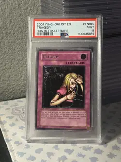 2004 Yu-Gi-Oh! Tragedy - RDS-EN049 - Ultimate Rare - 1st Edition - PSA 9 - Image 1