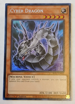 Yu-Gi-Oh Cyber Dragon Silver Ultra Rare 1st Edition BLC1-EN011 - Image 1