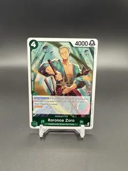 One Piece Roronoa Zoro PRB02-006 Premium Booster The Best Vol. 2 Foil Rare - Image 1