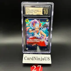 CGC PRISTINE 10 Yamato Flagship Battle OP04-112 PROMO SR One Piece [PAR] 27 - Image 1