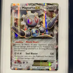 Pokemon Magearna EX Promo Holo XY175 Basic XY 160HP English Card - Image 1