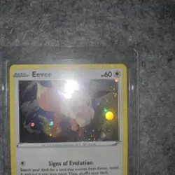 💥 Pokemon Card - Eevee Sword & Shield Promo SWSH042 Holo - Image 3