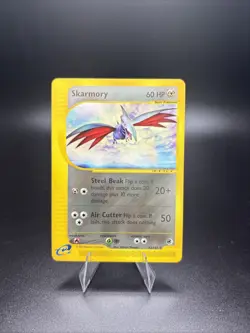 Skarmory - 63/165 - Pokemon Expedition Non-Holo Rare Card NM - Image 1