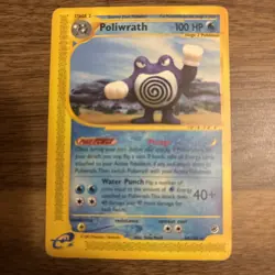 Pokemon TCG Poliwrath Expedition Base Set Rare Card 60/165 LP - Image 1