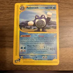 Pokemon TCG Poliwrath Expedition Base Set Rare Card 60/165 LP - Image 2