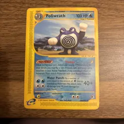 Pokemon TCG Poliwrath Expedition Base Set Rare Card 60/165 LP - Image 3
