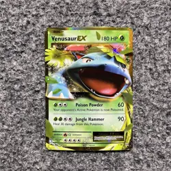 Venusaur EX 1/108 2016 XY Pokemon Evolutions Card TCG Ultra Rare Holo - Image 1