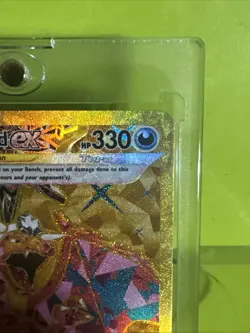 Charizard Pokemon Obsidian Flames EX Gold Hyper Card 228/197! PERFECT CENTERING! - Image 5