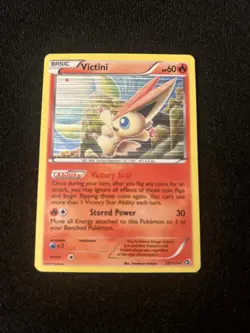 Victini - 23/113 - BW Legendary Treasures - Rare Holo Pokemon Card NM - Image 1